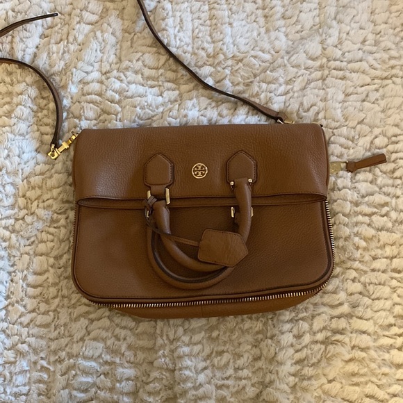 Tory Burch camel colored bag - Picture 3 of 12